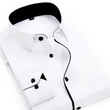 Load image into Gallery viewer, Men's Brand Fashion Loose Casual Long Sleeve Print Shirt Apparel Soft Comfortable Slim Men's Social Business Shirt For Men