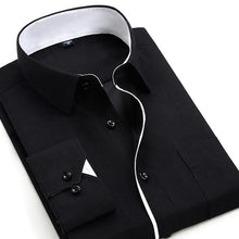 Load image into Gallery viewer, Men's Brand Fashion Loose Casual Long Sleeve Print Shirt Apparel Soft Comfortable Slim Men's Social Business Shirt For Men