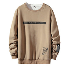 Load image into Gallery viewer, Japanese Streetwear Hoodie Mens Casual Patchwork O-Neck Long Sleeve Hoodies Sweatshirts Mens Harajuku Clothing 2019 Poleron