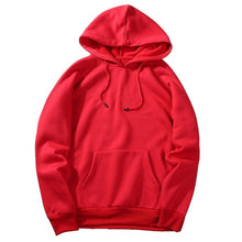 Load image into Gallery viewer, CYSINCOS EU Size Fashion Colorful Hoodies Men's Thicken Clothes Winter Sweatshirts Men Hip Hop Streetwear Solid Fleece Man Hoody