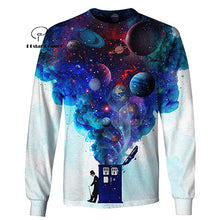 Load image into Gallery viewer, PLstar Cosmos Doctor who with planets space sky 3d hoodies/shirt/Sweatshirt Winter autumn funny Harajuku Long sleeve streetwear