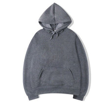Load image into Gallery viewer, Fashion Color  Men's Thick Clothes Winter Sweatshirts Men Hip Hop Streetwear Solid Fleece Hoody Man Clothing