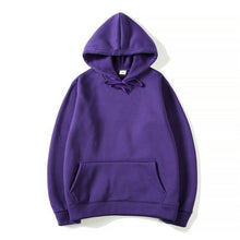 Load image into Gallery viewer, Fashion Color  Men's Thick Clothes Winter Sweatshirts Men Hip Hop Streetwear Solid Fleece Hoody Man Clothing